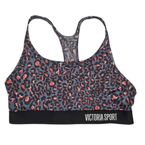 Victoria's Secret The Player Cheetah Print Racerback Sports Bra XS-S